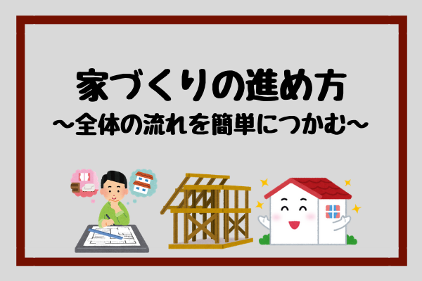 家づくり何から始める 効率的な進め方と全体の流れを解説 家づくり始め方の教科書